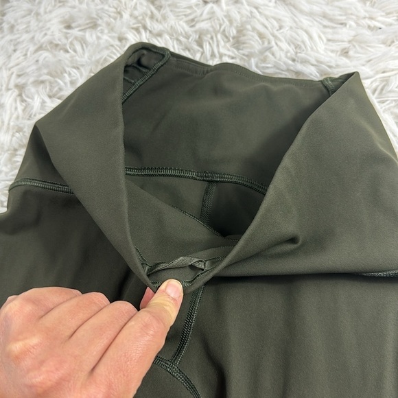 Lululemon Train Times 7/8 Pant *25" Dark Olive - Picture 2 of 5